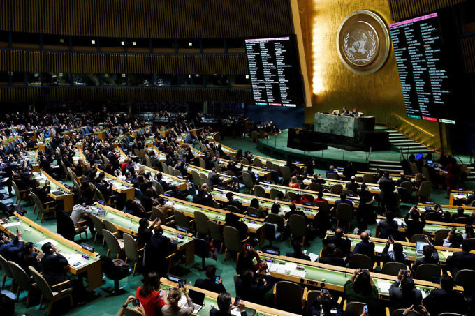 120 países condenan en la Asamblea General de la ONU las masacres israelíes en Gaza