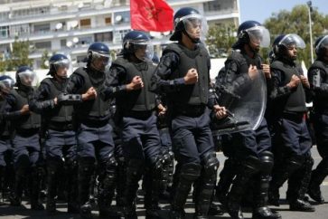 Policías de Marruecos