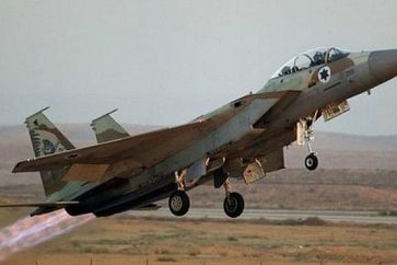 Avión israelí