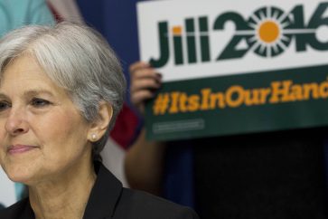 La candidata del Partido Verde de EEUU, Jill Stein