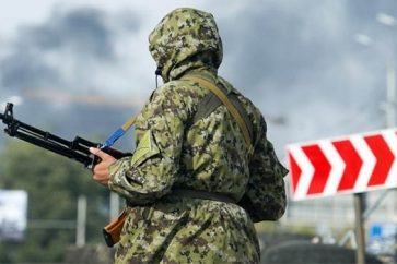 Miliciano de Donetsk