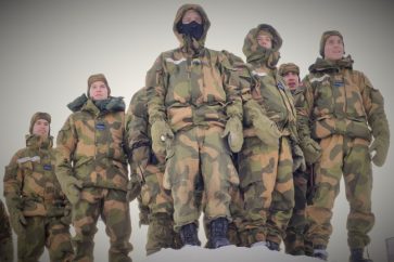 Soldados estadounidenses en Noruega