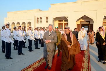 Príncipe Carlos en Bahrein.