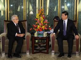 Xi Jinping y Henry Kissinger.