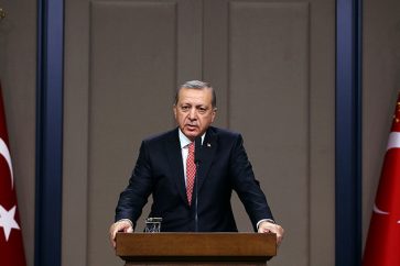 El presidente turco, Recep Tayyip Erdoga