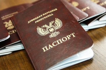 pasaporte donetsk