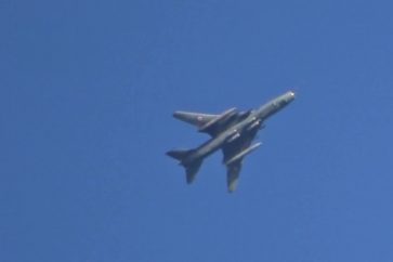 Avión Su-22 sirio