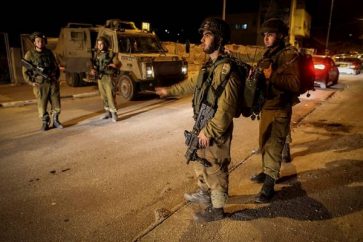 Raid nocturno israelí en Cisjordania