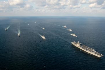 Maniobras navales de EEUU y Corea del Sur