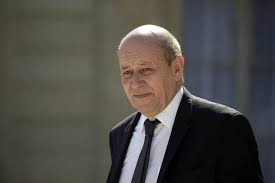 El enviado presidencial especial de Francia para el Líbano, Jean-Yves Le Drian