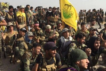 Combatientes de Hezbolá al Nuyaba