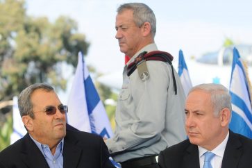 Ehud Barak y Benyamin Netanyahu