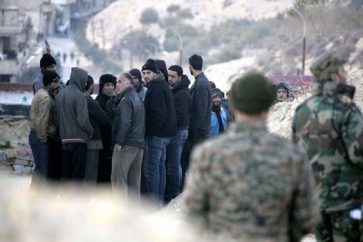 Militantes sirios rendidos al Ejército