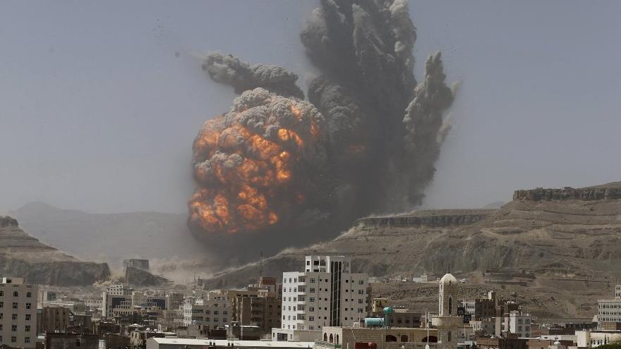 bombardeo aéreo saudí