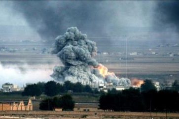 bombardeo kurdos