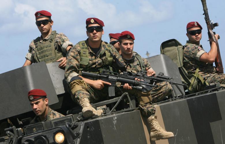 Soldados libaneses