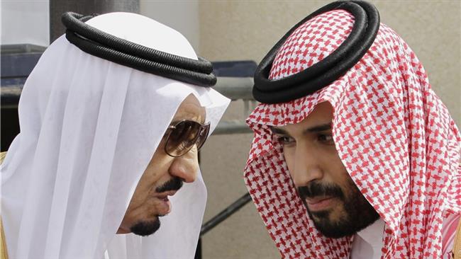 El rey saudí Salman y su hijo, el príncipe heredero Mohammed bin Salman