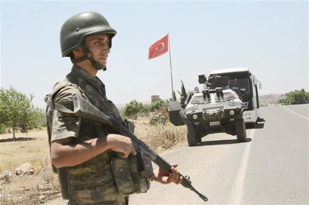 Soldado turco en Afrin