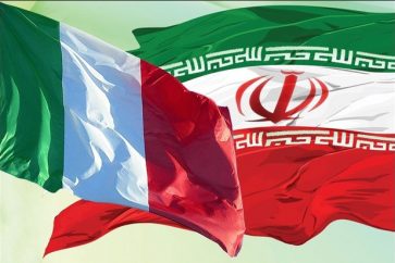 italia-iran-banderas