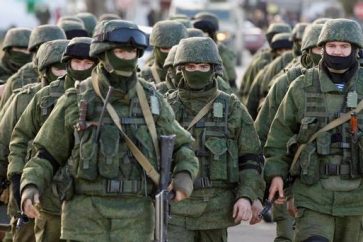 Fuerzas rusas en Crimea