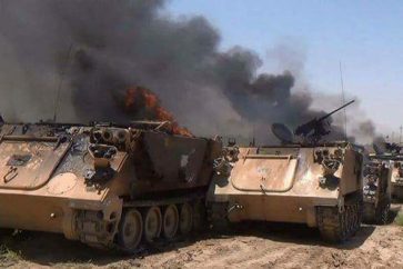 vehiculos-coalicion-destruidos-yemen