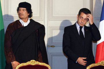 sarkozy Gadafi