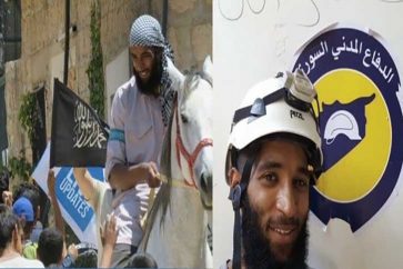 Un terrorista de Al Nusra miembro también de los Cascos Blancos