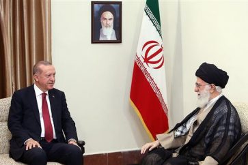Sayyed Ali Jamerei y Recep Tayyip Erdogan