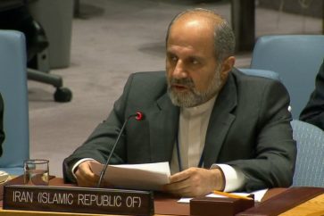 Eshaq al Habib, embajador adjunto de Irán ante la ONU