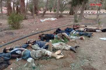 Terroristas del Daesh muertos durante la operación