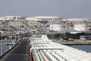 Instalaciones petrolíferas iraníes en el Golfo Pérsico