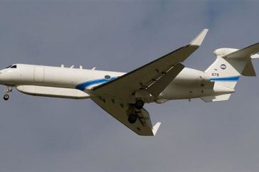 Avión espía israelí Gulfstream G550