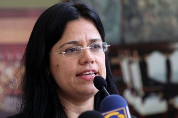 La ministra de Comunas venezolana, Blanca Eekhout