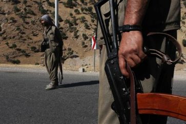 Militantes del PKK en Turquía