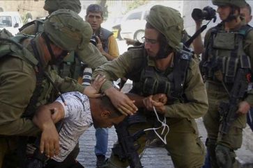 palestinos detenidos