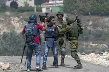 periodistas palestinos