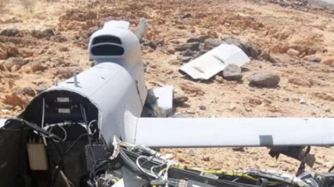 Drone turco destruido en Idleb