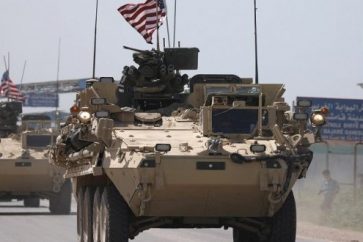 convoy militar estadounidense en Siria