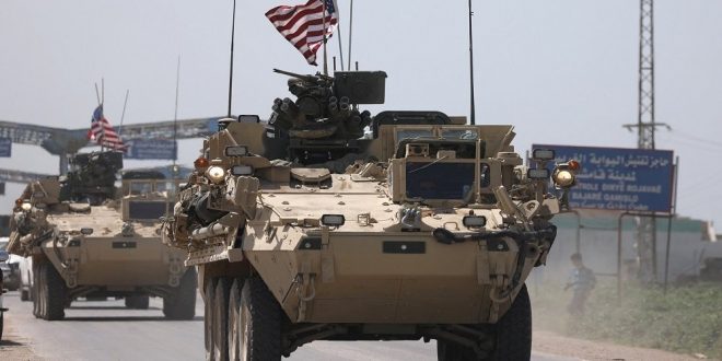 convoy militar estadounidense en Siria