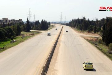 autopista M5 Alepo-Damasco