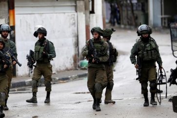 Soldados de ocupación israelíes