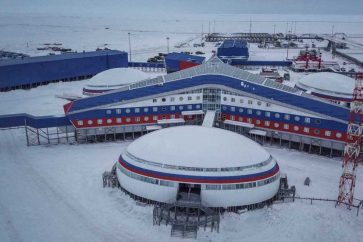 Base rusa en la Antártida