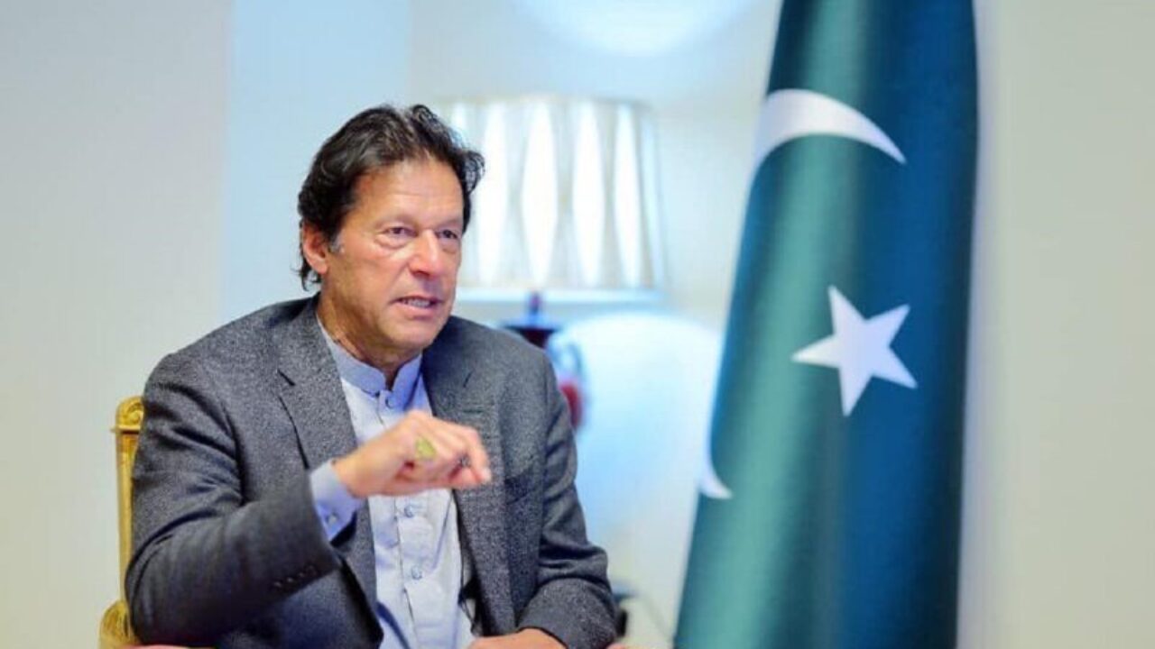 El primer ministro de Pakistán, Imran Khan