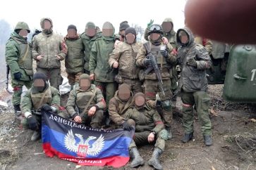 Soldados de la República Popular del Donetsk