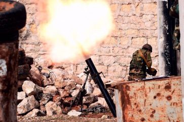 soldado-sirio-mortero