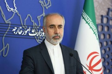 El portavoz del Ministerio de Relaciones Exteriores de Irán, Nasser Kanaani