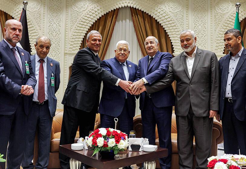 Grupos y facciones palestinas llegan a un acuerdo sobre una unidad de acción bajo la mediación de Argelia
Foto: AFP