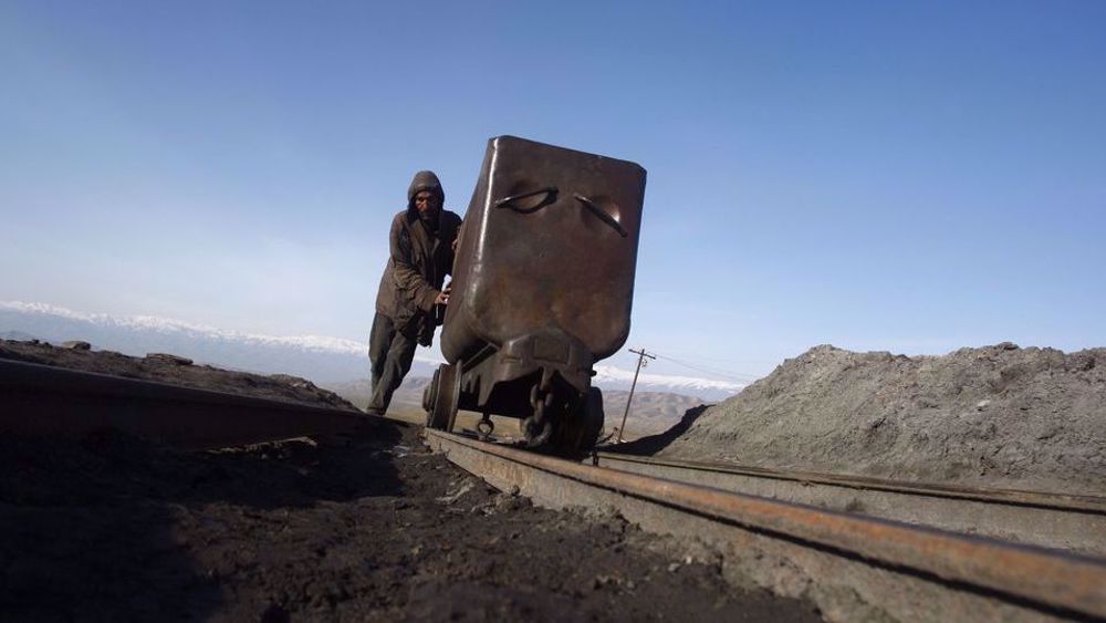 Minero afgano