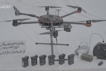 dron-israeli-capturado-brigadas-qassam
