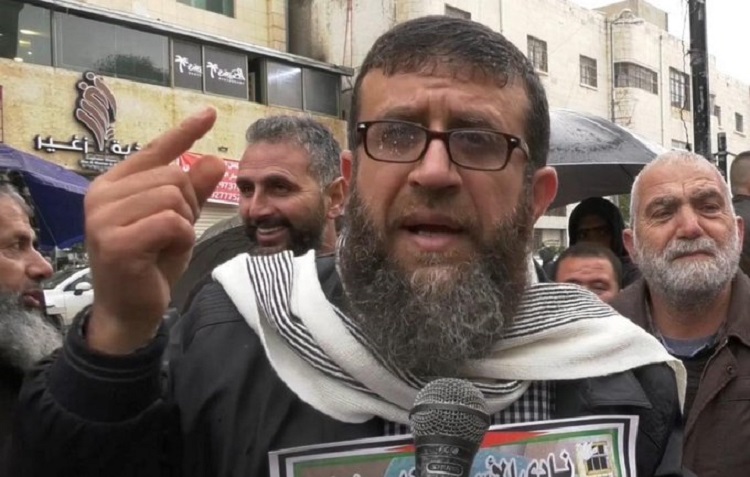 El miembro del movimiento de resistencia palestina Yihad Islámico, Sheij Jadir Adnan